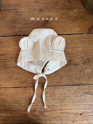 即納⌇bear bonnet / marron