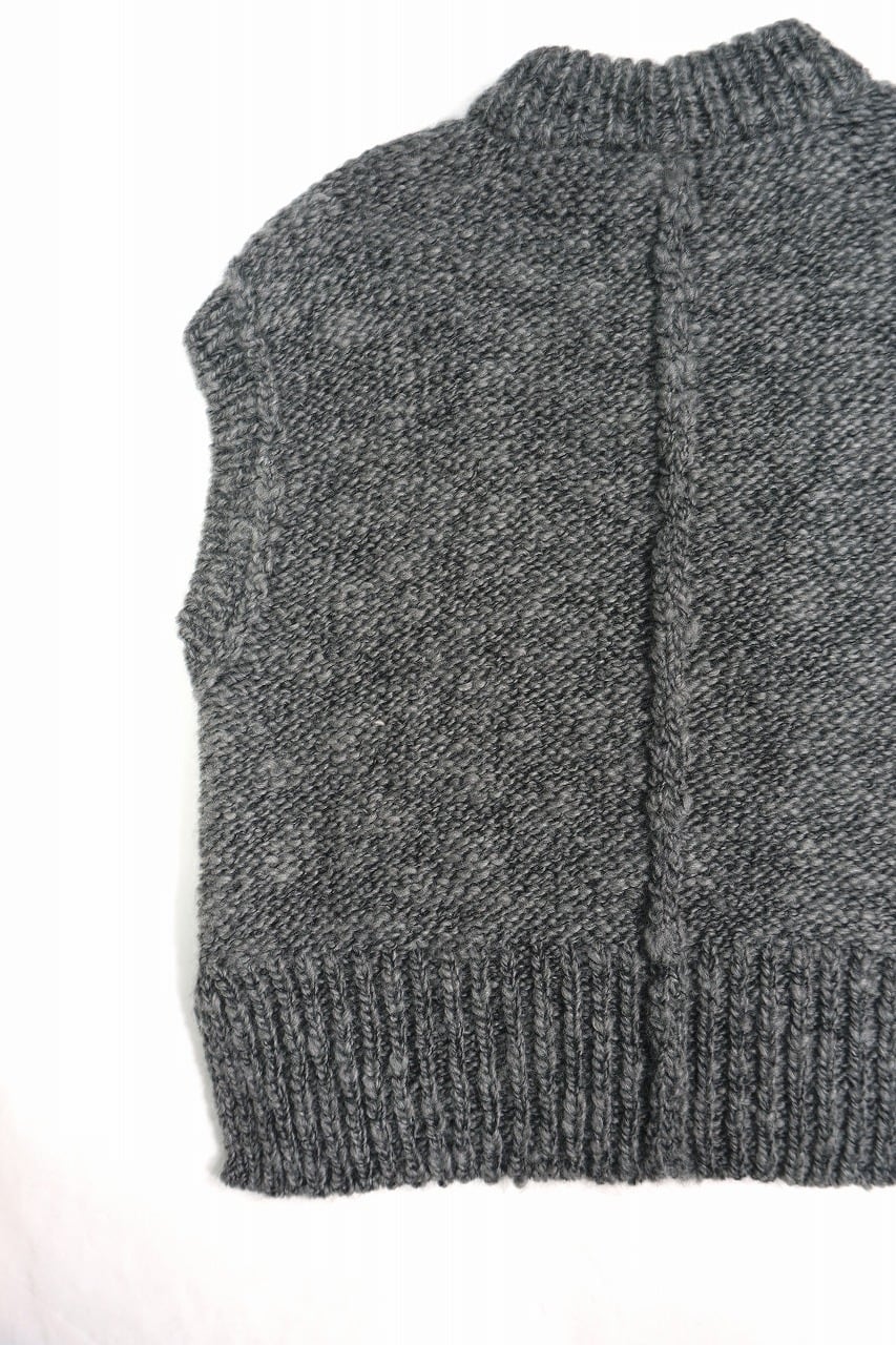 Hand Framed Chunky Mock Vest