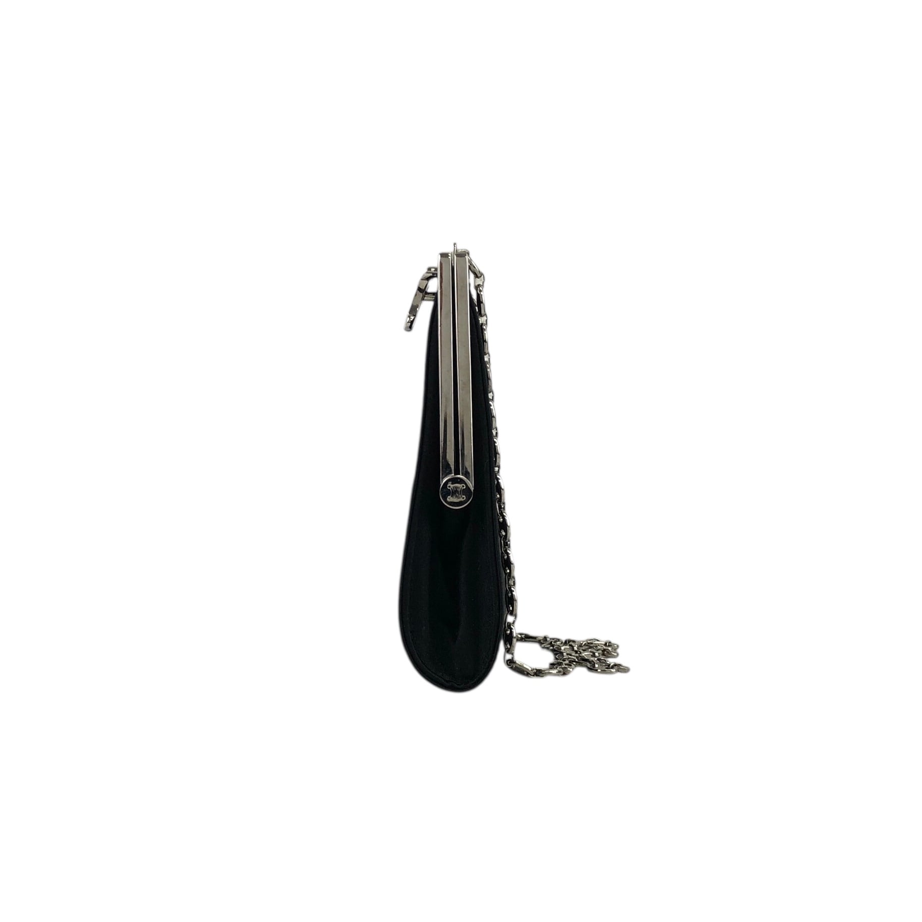 CELINE セリーヌ ショルダーバッグ ブラック シルバー トリオンフ