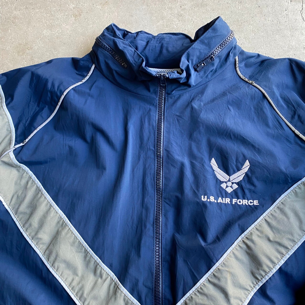 SKILCRAFT 米軍実品 U.S.AIR FORCE PTU ミリタリー ナイロンジャケット 