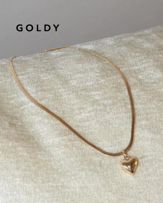 GOLDY/ゴールディ/チャビー ハート ネックレス/アクセサリー/3240407【追跡可能メール便180円】