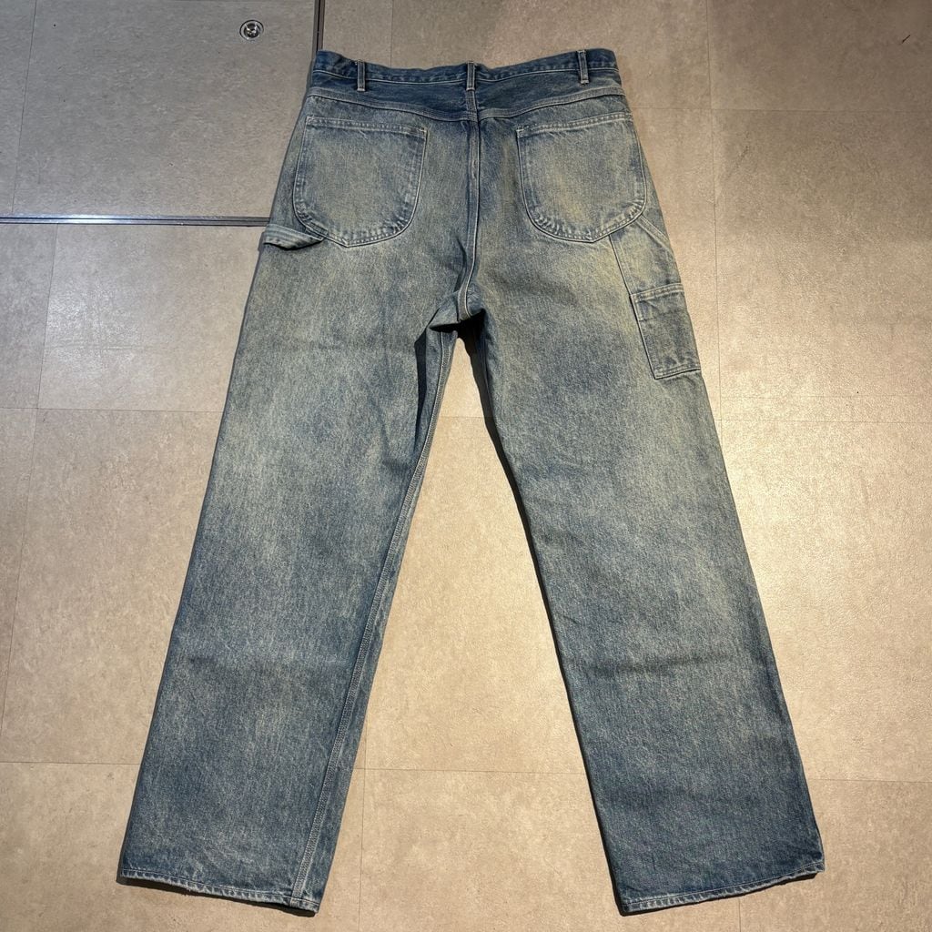 AURALEE オーラリー 24AW Selvedge Faded Heavy Denim Painter Pants