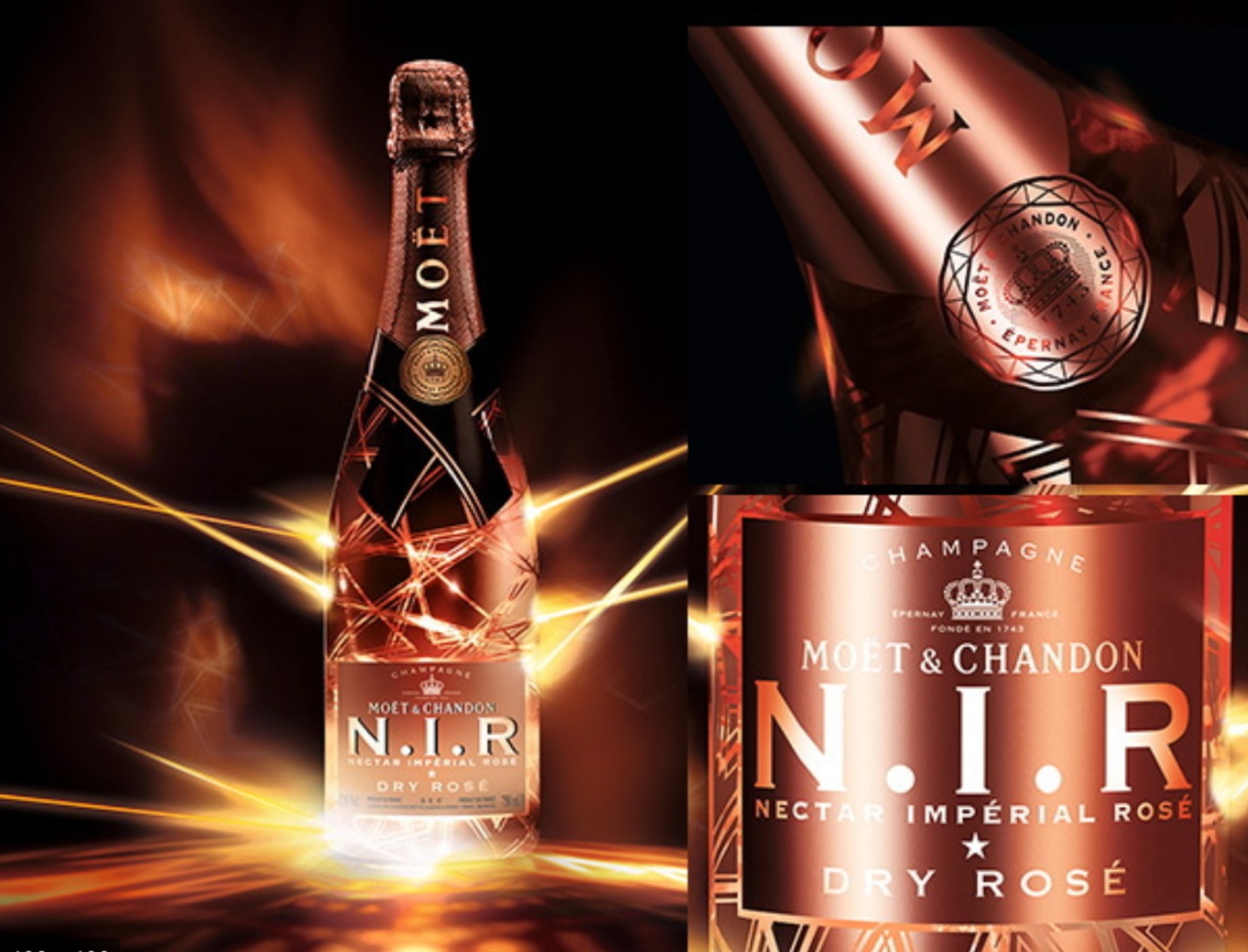 MOËT & CHANDON NECTAR IMPÉRIAL ROSE DRY (N.I.R) モエ エ シャンドン ネクター アンペリアル ロゼ (ニル) ルミナスパッケージ