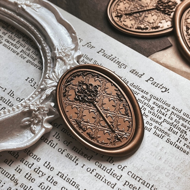 天文台への魔法の鍵 25x36mm・シーリングスタンプ