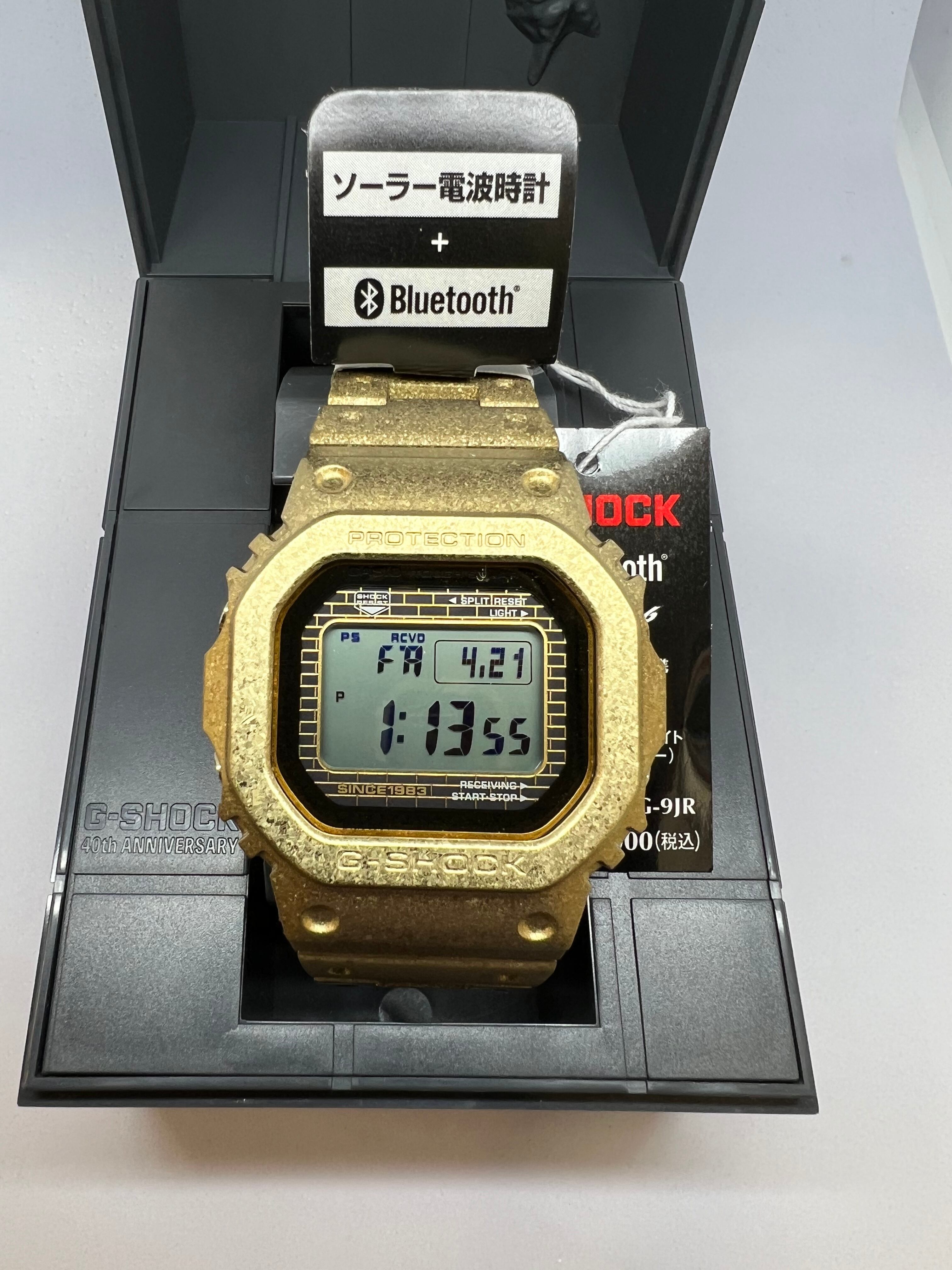 CASIO G-SHOCK 40thANNIVERSARY GMW-B5000PG-9JR 限定品 | JEWELRY TIME