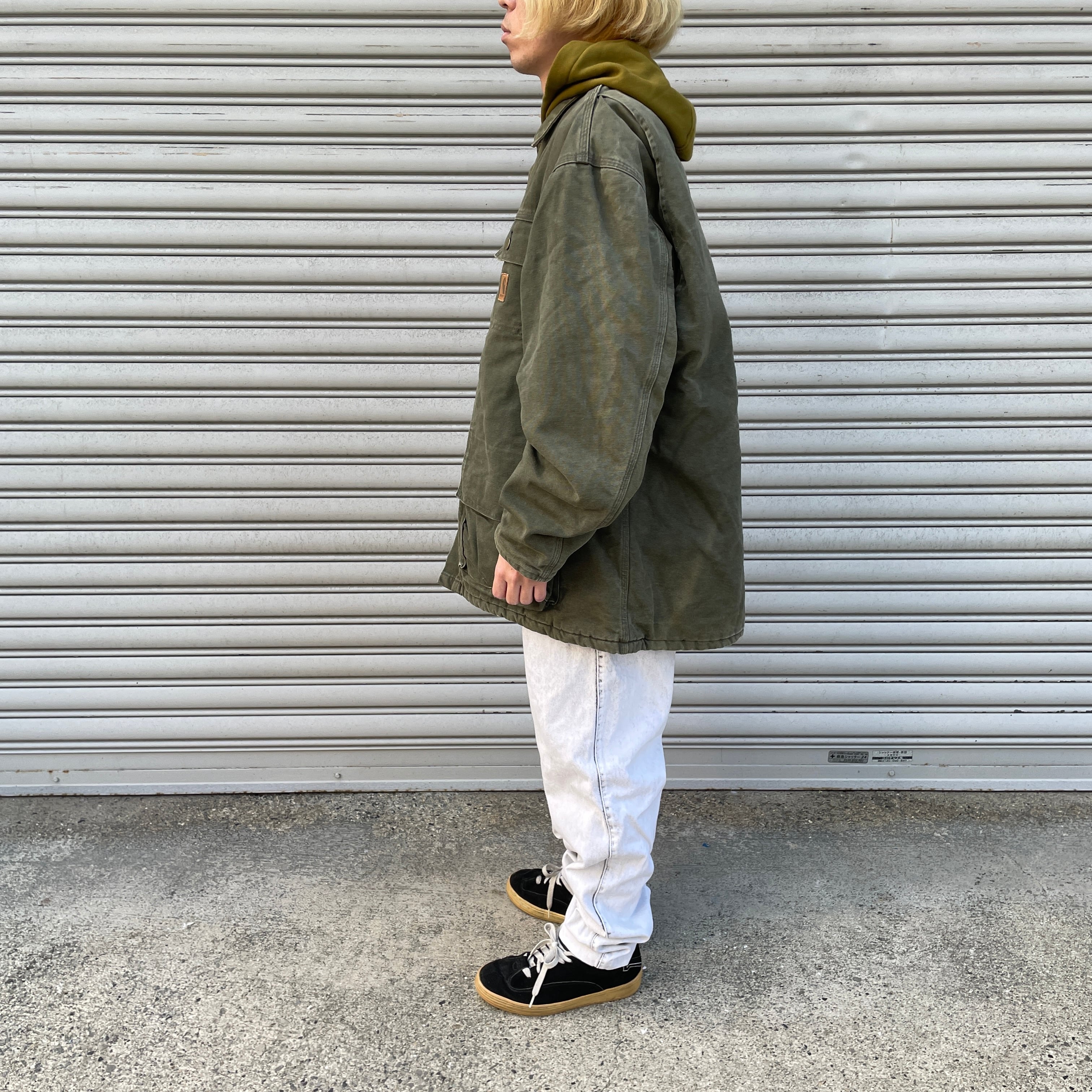 送料無料』Carhartt カーハート ダックジャケット USA製 XL CQ5566  