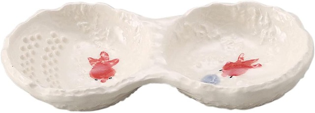 ヤクミ皿　おろし付　ておこし金魚　