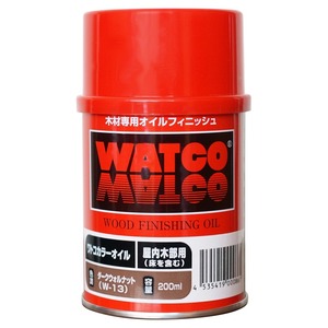 【人気】カンペハピオ(Kanpe Hapio) ワトコオイル ダークウォルナット W-13 200ML