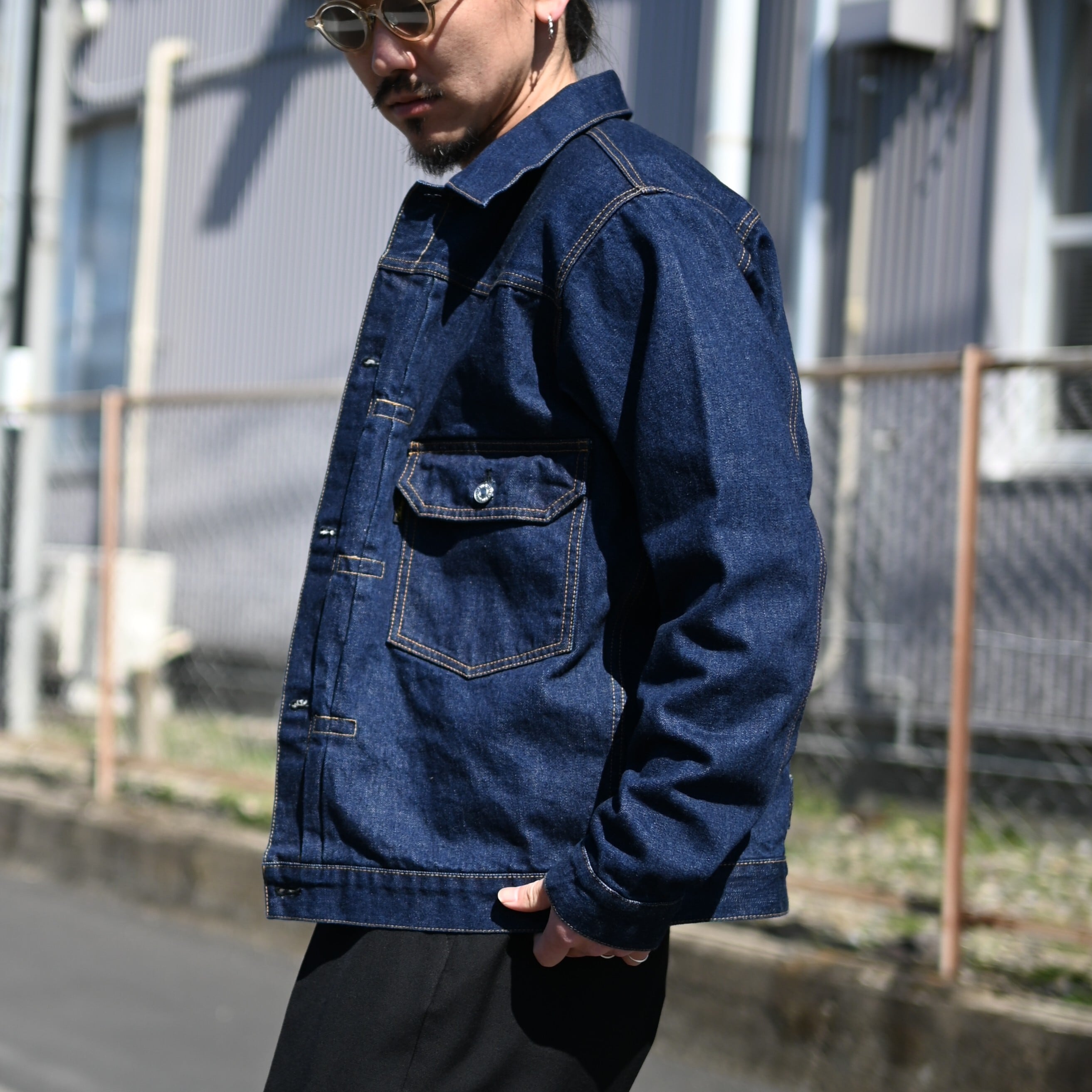 AUBERGE(オーベルジュ)BIOファースト型デニムジャケット | GANKO