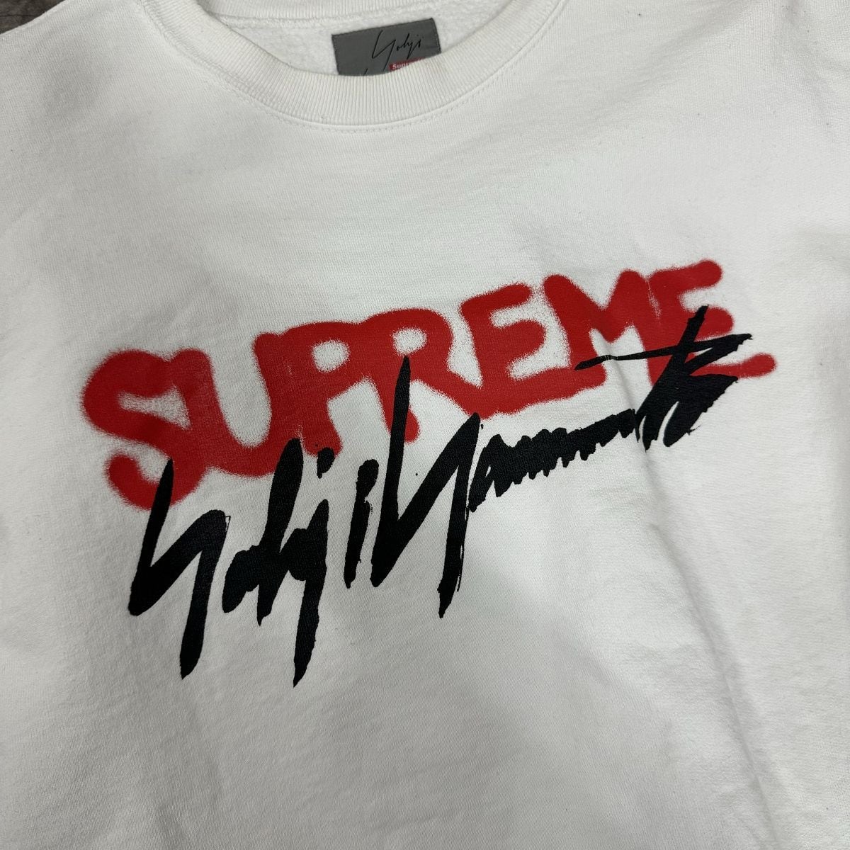 Supreme×Yohji Yamamoto/シュプリーム×ヨウジヤマモト【20AW】Crewneck