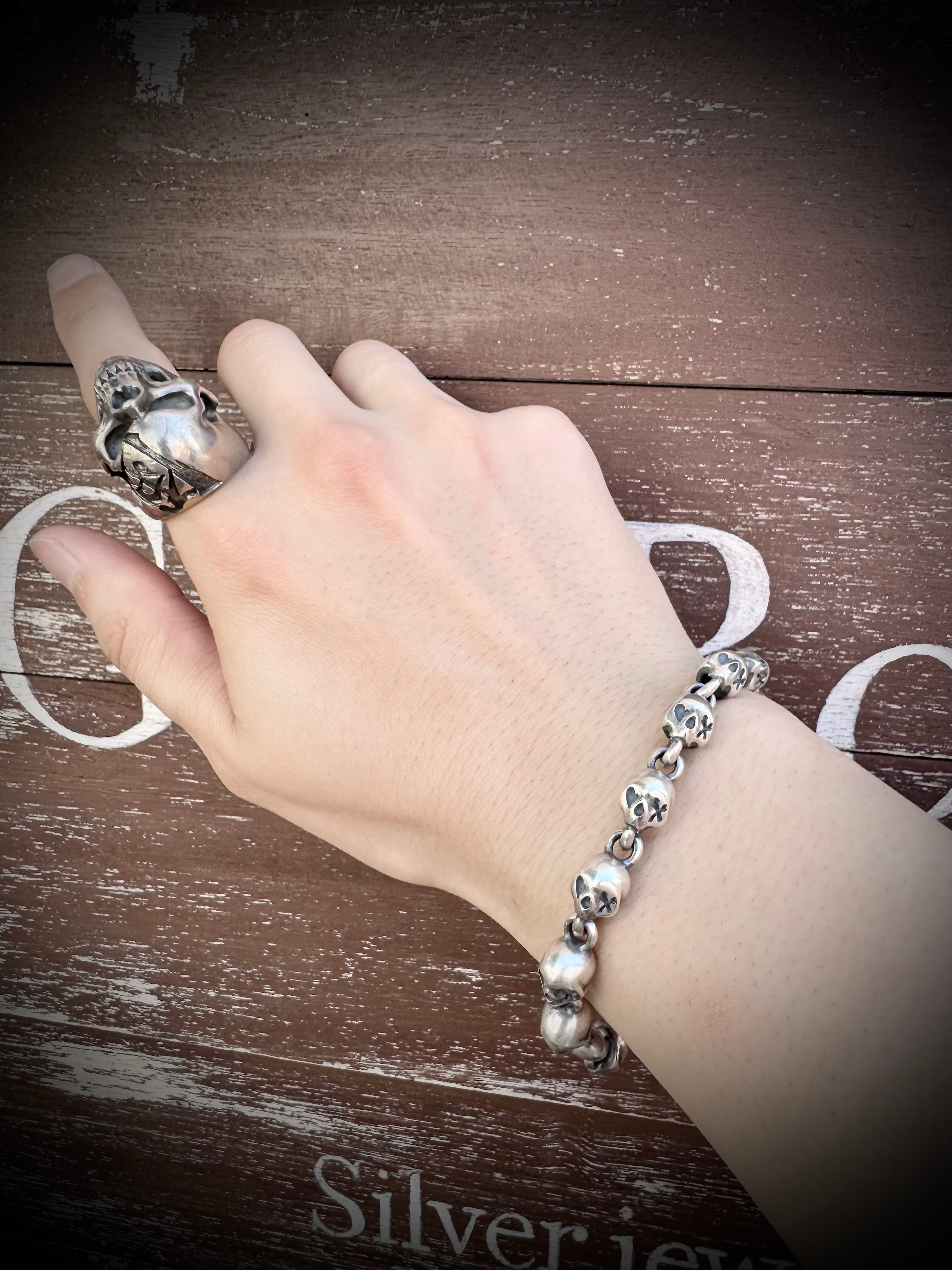 Rat Race】r.l.d（Rat Love Design） L.K.C Skull Bracelet L.K.C