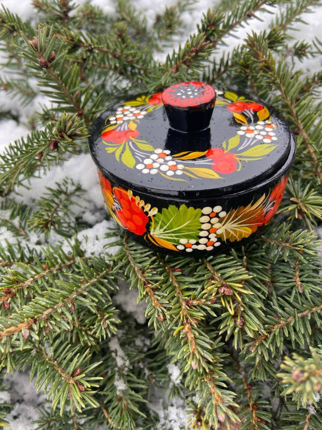 ペトリキフカのジュエリーボックス（クープッカ作） - 1