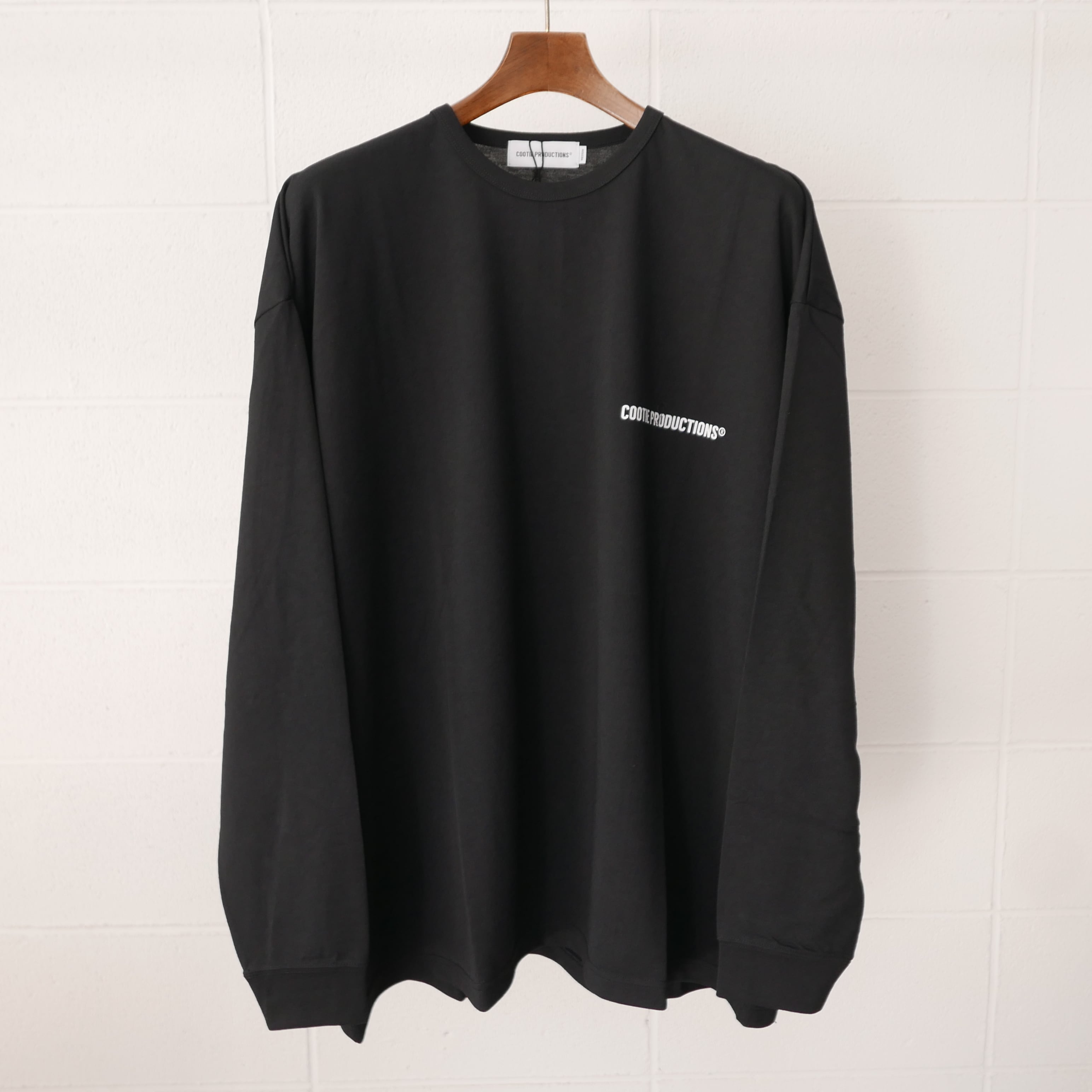 新品 COOTIE DRY TECH OVERSIZED L/S TEE COOTIE Dry Tech Jersey Oversized L/S Tee | integral