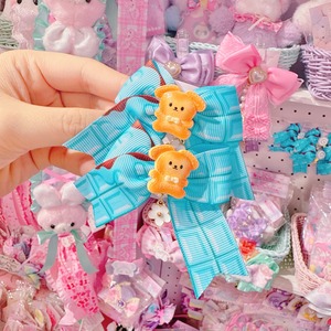 【F7】51-71ツインヘアクリップ