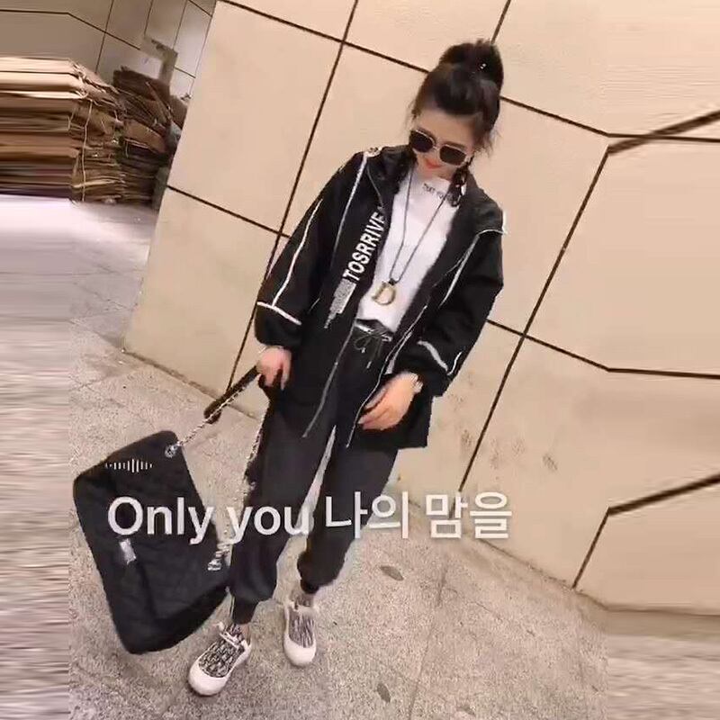 ラージサイズレディースファットmmレターウインドブレーカーレディース200kg薄手ルーズ2020新秋コート長袖コート ミックスインファッション64296667226