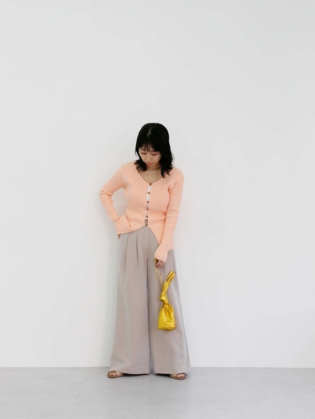 2way long rib knit | Katrin TOKYO