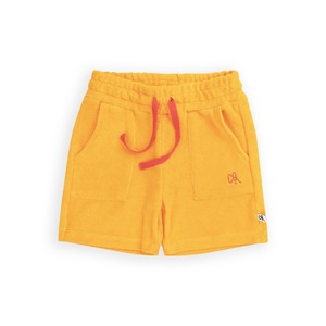 【24SS】カーラインク(CARLIJNQ) Basic-shorts loose fit　オレンジ パンツ