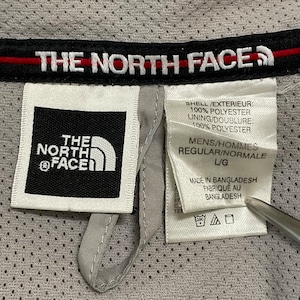 【THE NORTH FACE】希少 CHEVY TRUCKS GM シボレー アバランチ 車 トラック 刺繍ロゴ ジャケット ブルゾン ライトアウター ジップアップ ラグラン アウトドア ノースフェイス LARGE US古着