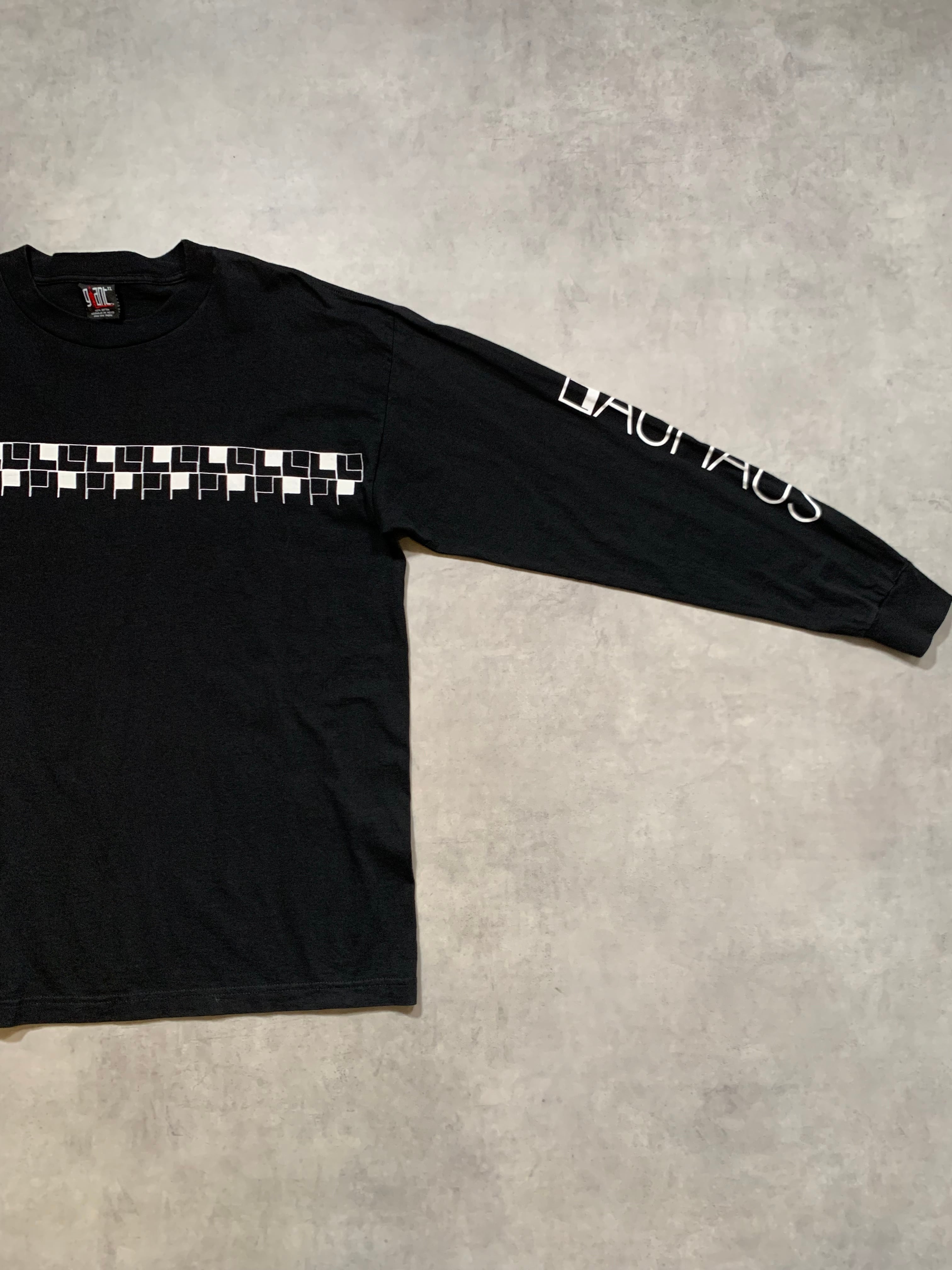 90's “BAUHAUS” L/S Sleeve Print Band Tee | RENGA CLOTHING STORE