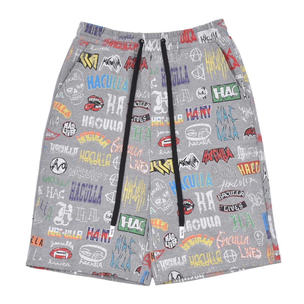 【Haculla】ALLOVER LOGO  SHORTS - 1