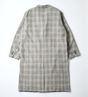 山内 / ネップシルクウール・ダブルロングコート