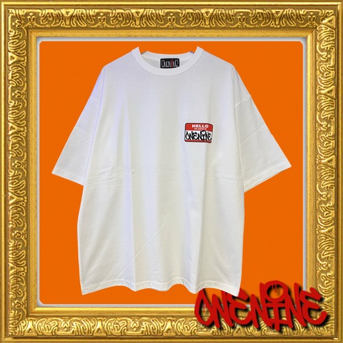 Hello my name is T(White✕Orange)