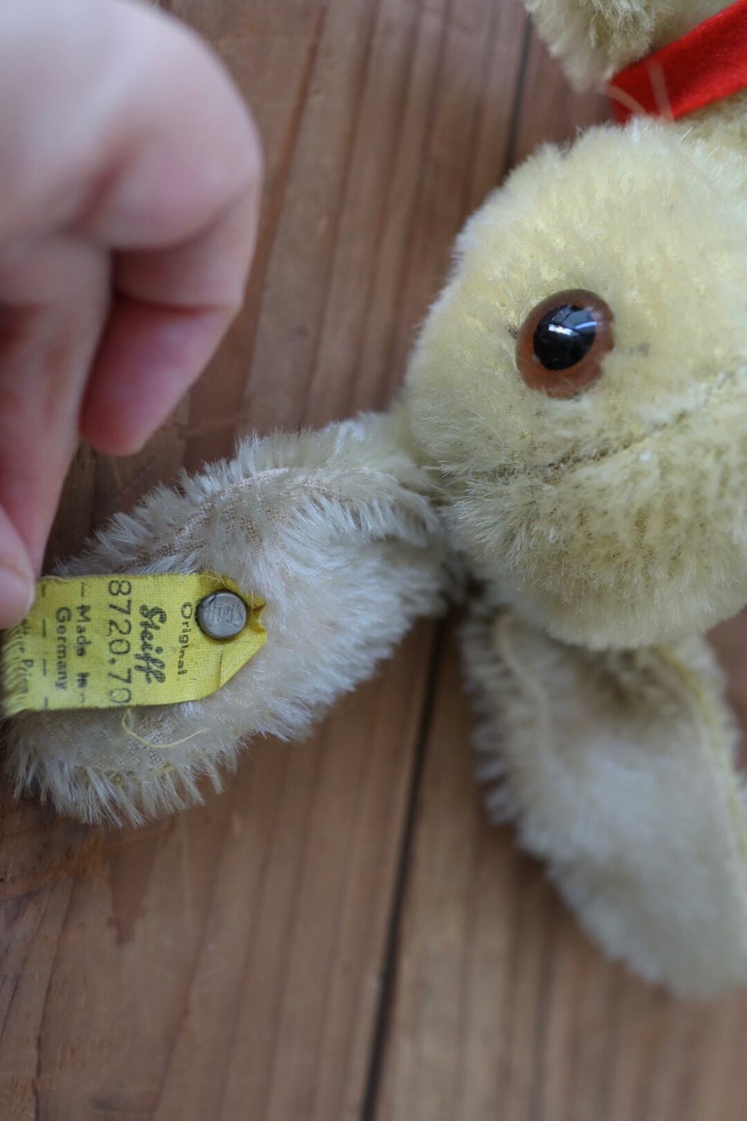 アンティーク シュタイフ うさぎ Yello