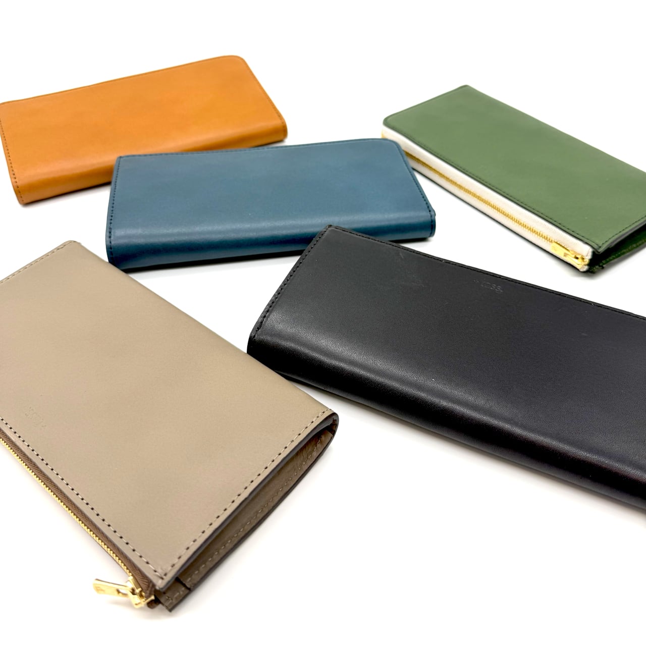 L-Shaped Wallet -Green- | ＋tass