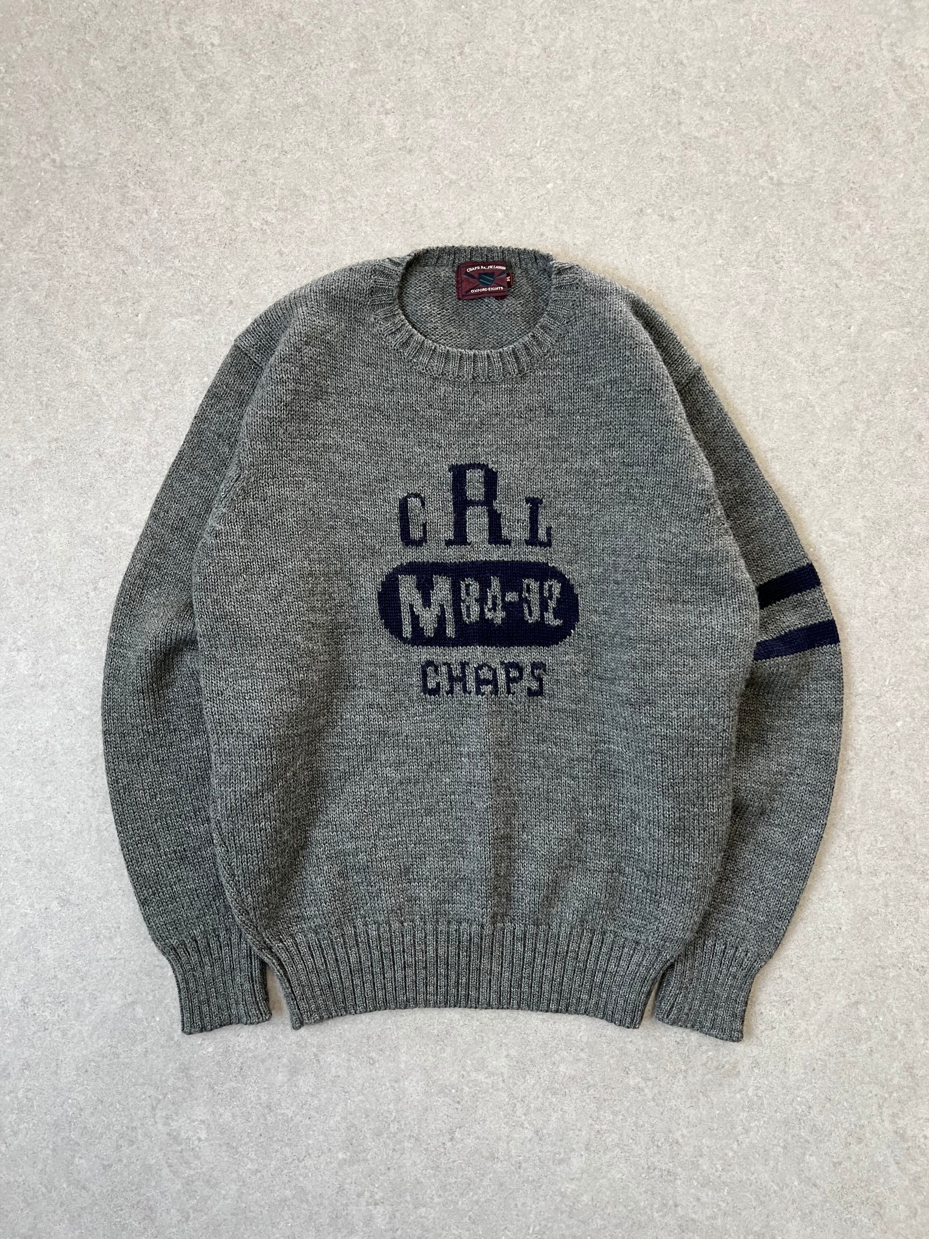 80s h.wolf&sons カレッジロゴスウェット USA製 ネイビー M | PAY ID