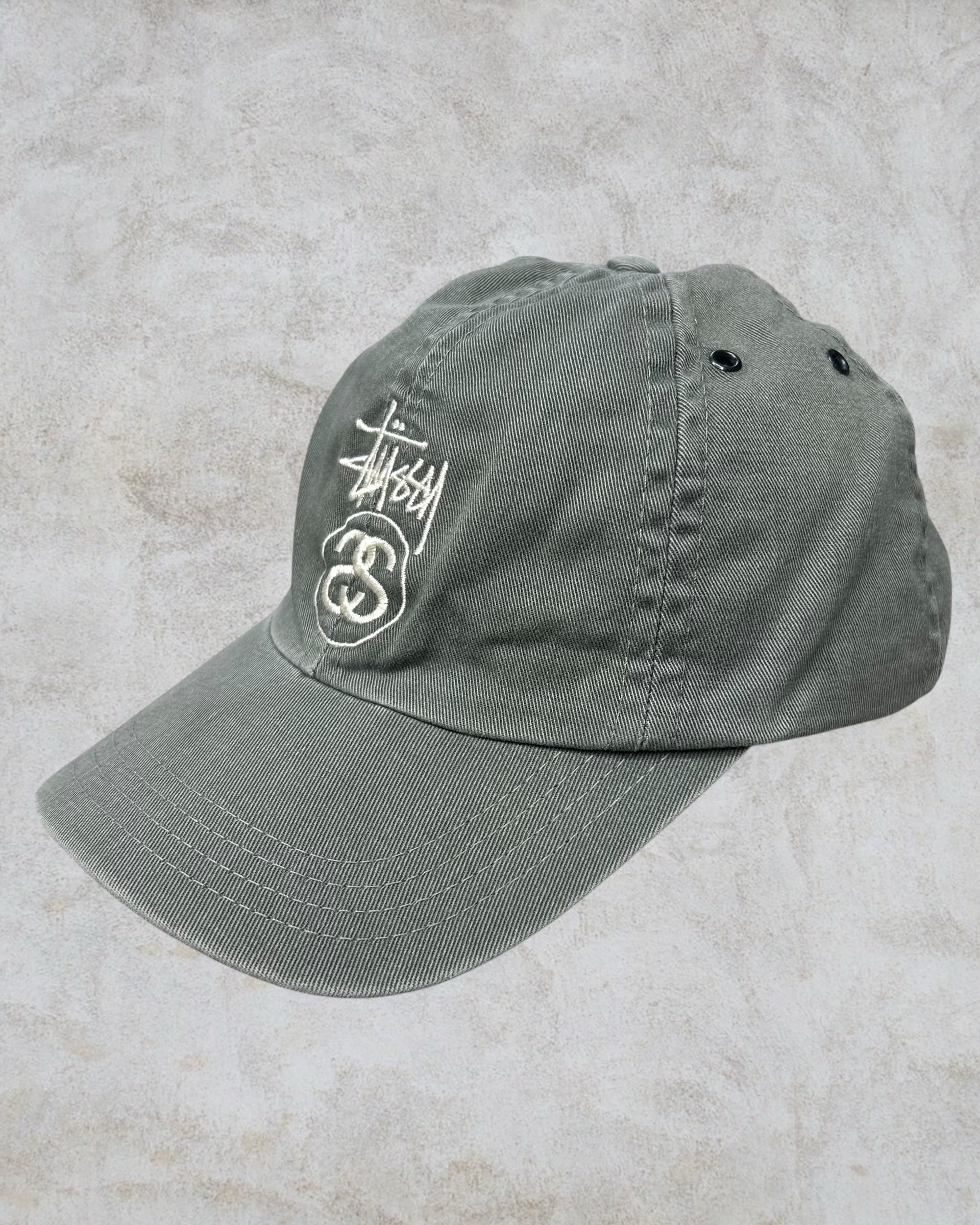 90's old stussy Stock Logo Cap “白タグ” 【下北沢店】 | curb