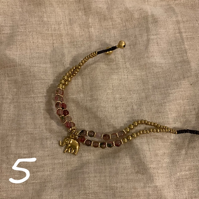 「予約販売」somedayifエキゾチックな編み込みブレスレット 8s