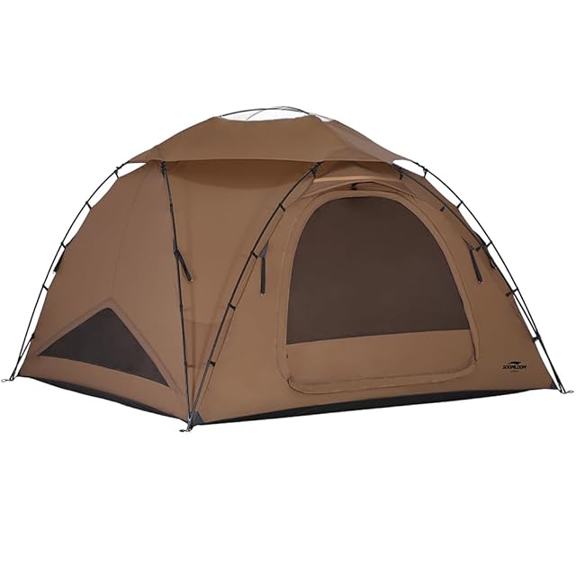 OneTigris Camping APEX TRAIL ワンポールテント 二股ポール 煙突穴