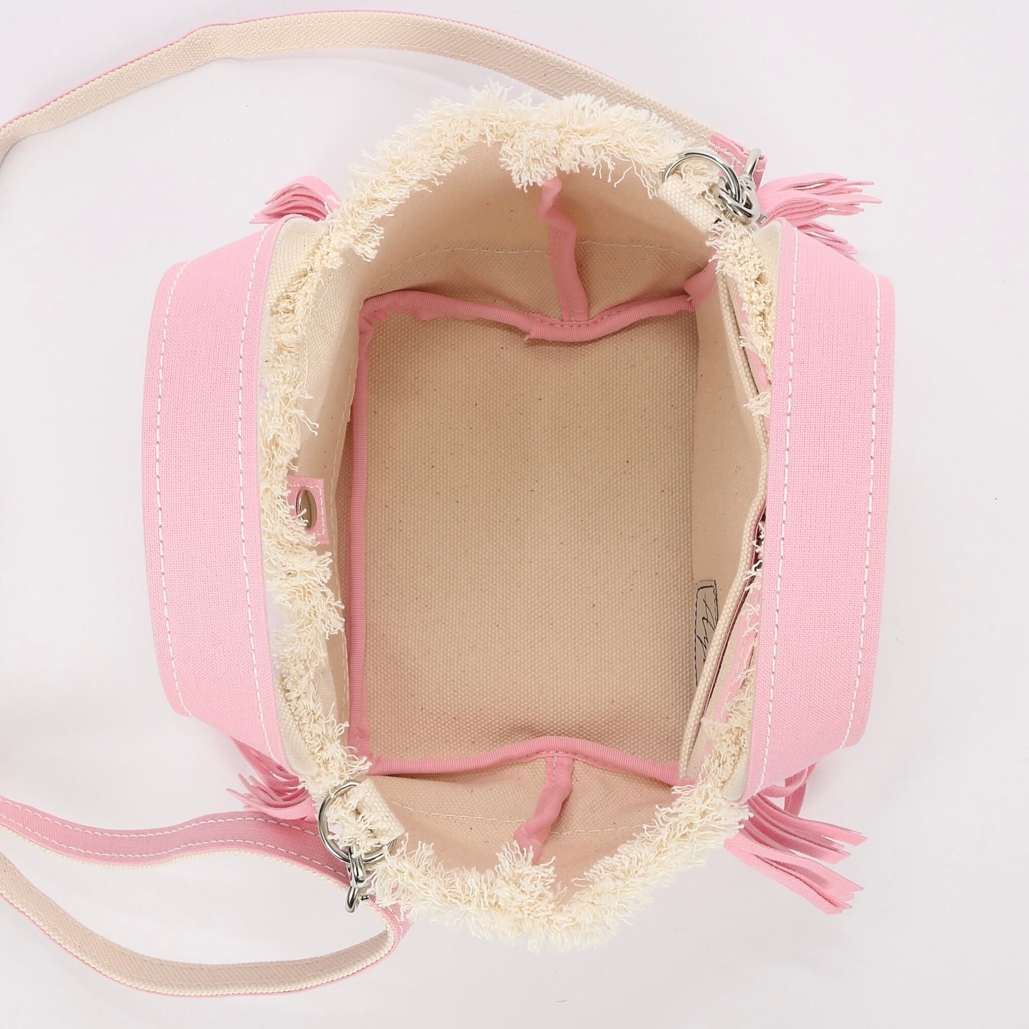Eco Suede Tote 【mini】COTTON CANDY EcoSuedeToteBag[mini]/COTTON CANDY | ayako