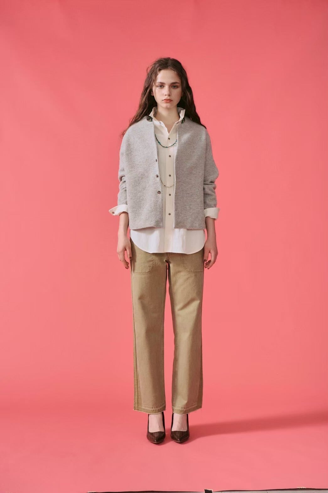 【LEMELANGE】ラメ入りスライバーニット 8551101