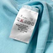 LACOSTE ラコステ ワンポイント 鹿の子 半袖 ポロシャツ 40/水色 レディース ファブリカ