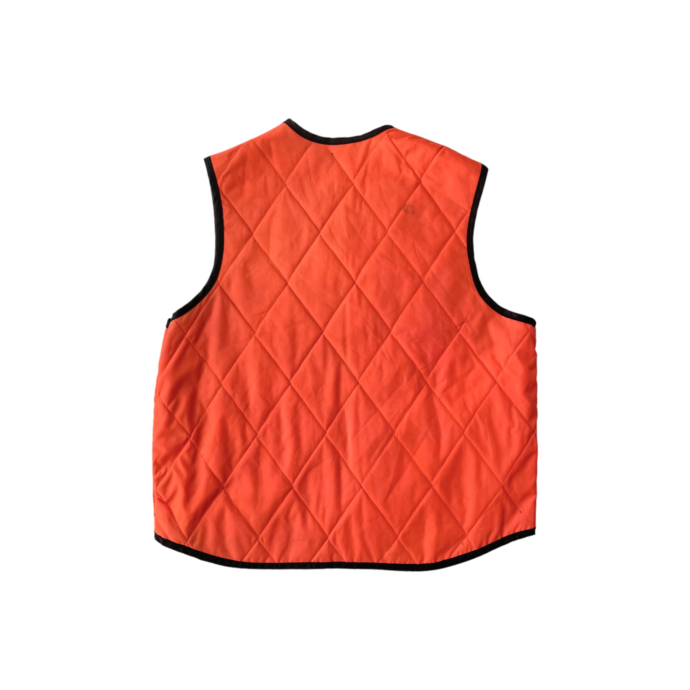 90s Reversible CAMO Quilted Vest GREENY