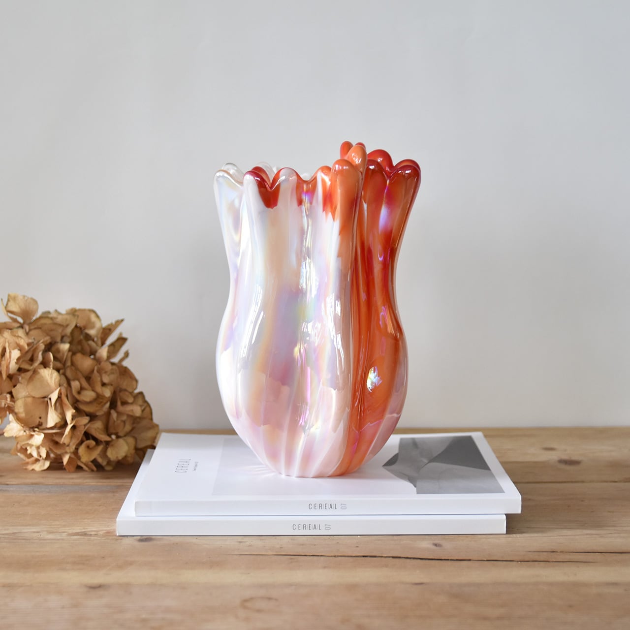 Glass Flower Vase / ガラス フラワーベース (花瓶) / GV-006 | BANSE