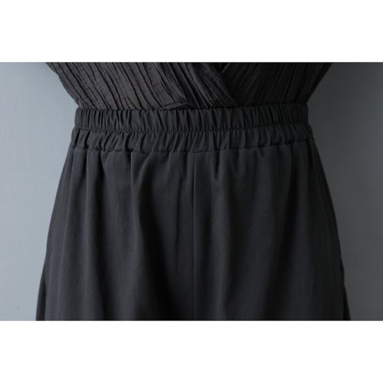 バルーンシルエット ギャザー ワイドパンツ 00167