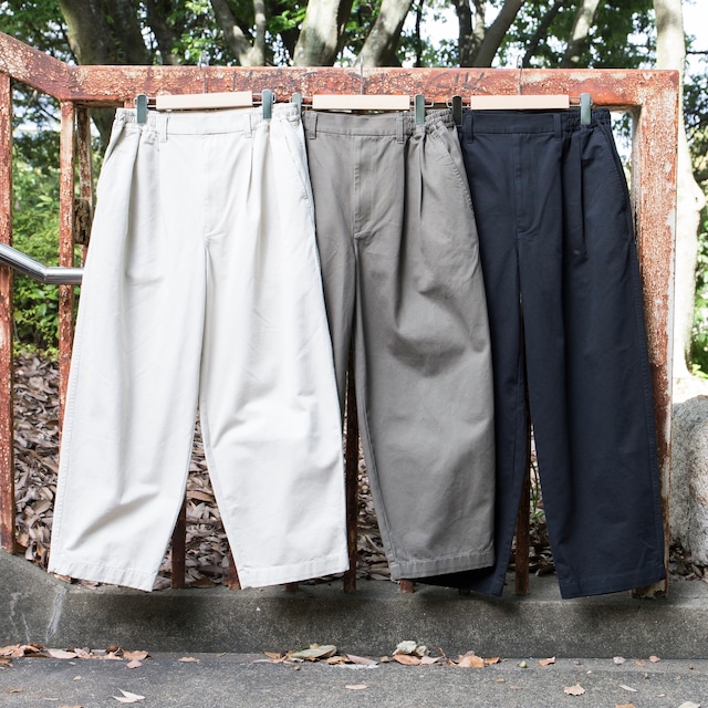 【wonderland】 Two tuck chino's (3色展開) / WL23SS-PT04