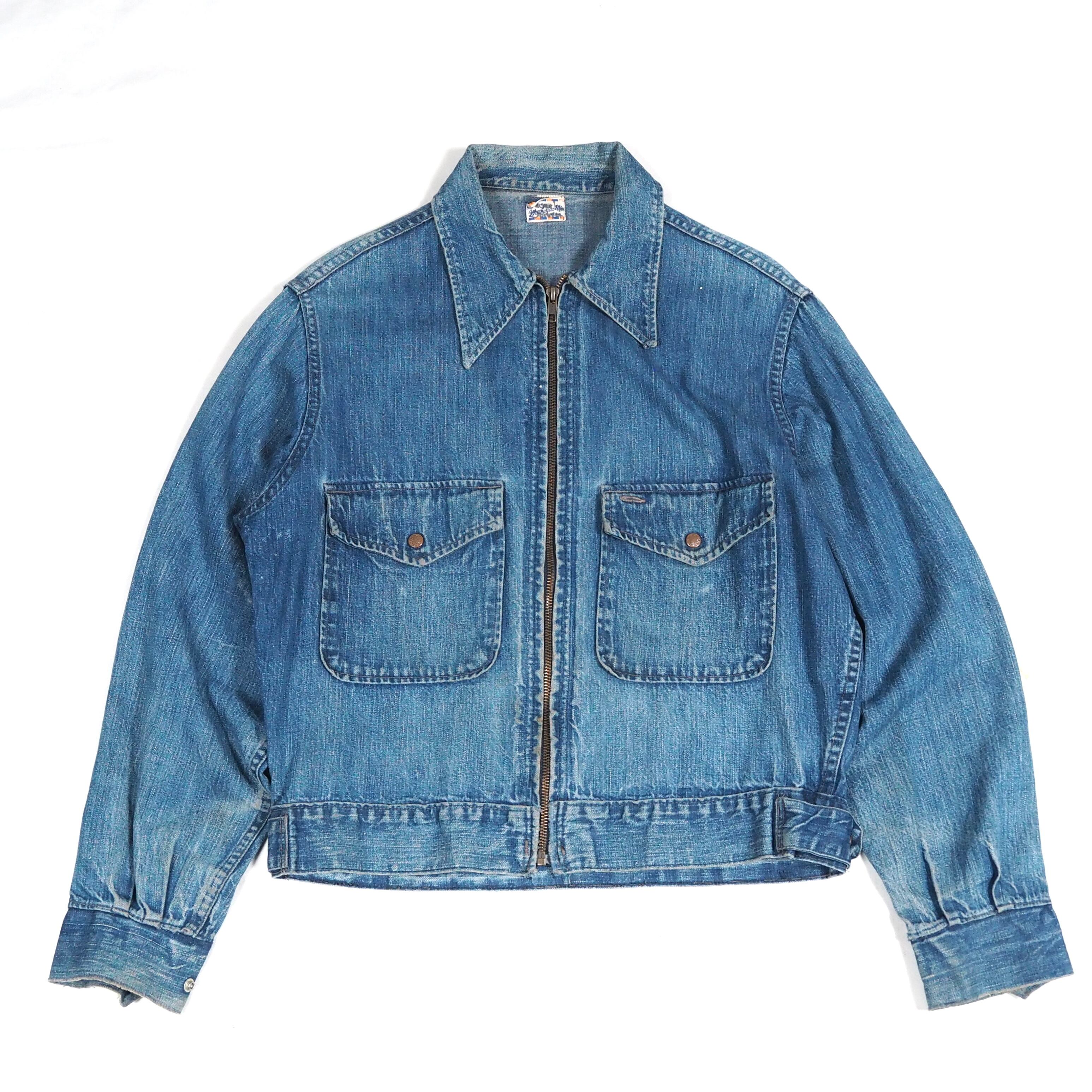 60’s SPIEGEL denim work jacket fit like 40 vintage ビンテージ デニム ワークジャケット