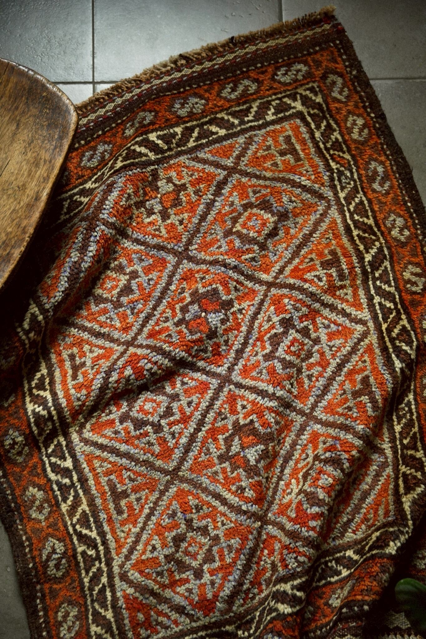 1932-Vintage Taimani rug | 手織りのヴィンテージラグ専門店 | Bahr