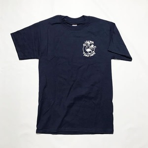 Leucadia Donut Shoppe/オリジナルロゴ Tシャツ：NAVY【leds002-navy】