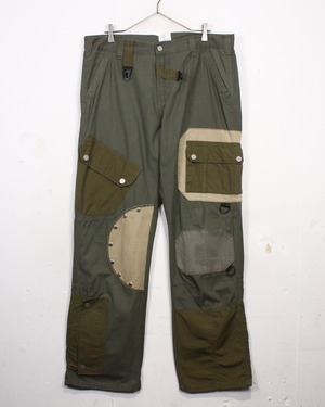 【Caka act2】“KODYPHILLIPS FOR MNML LA”Special Patchwork Design Cargo Pants
