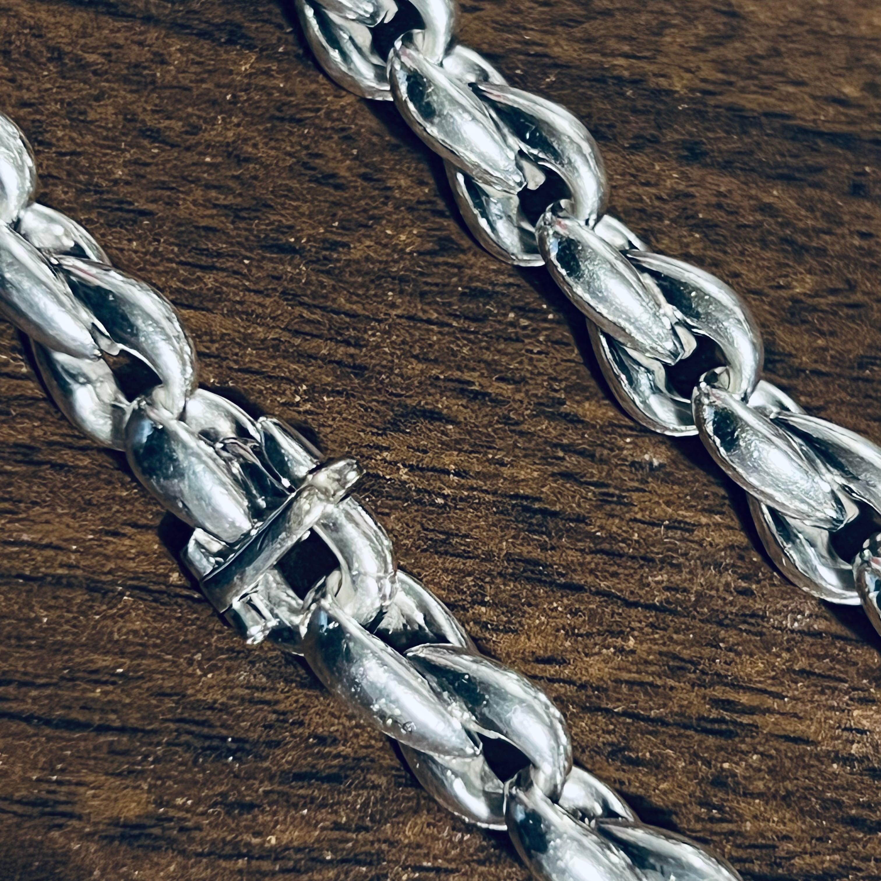 VINTAGE HERMES Graines des Champs Bracelet MM Sterling VINTAGE HERMES Graines des Champs Bracelet MM Sterling