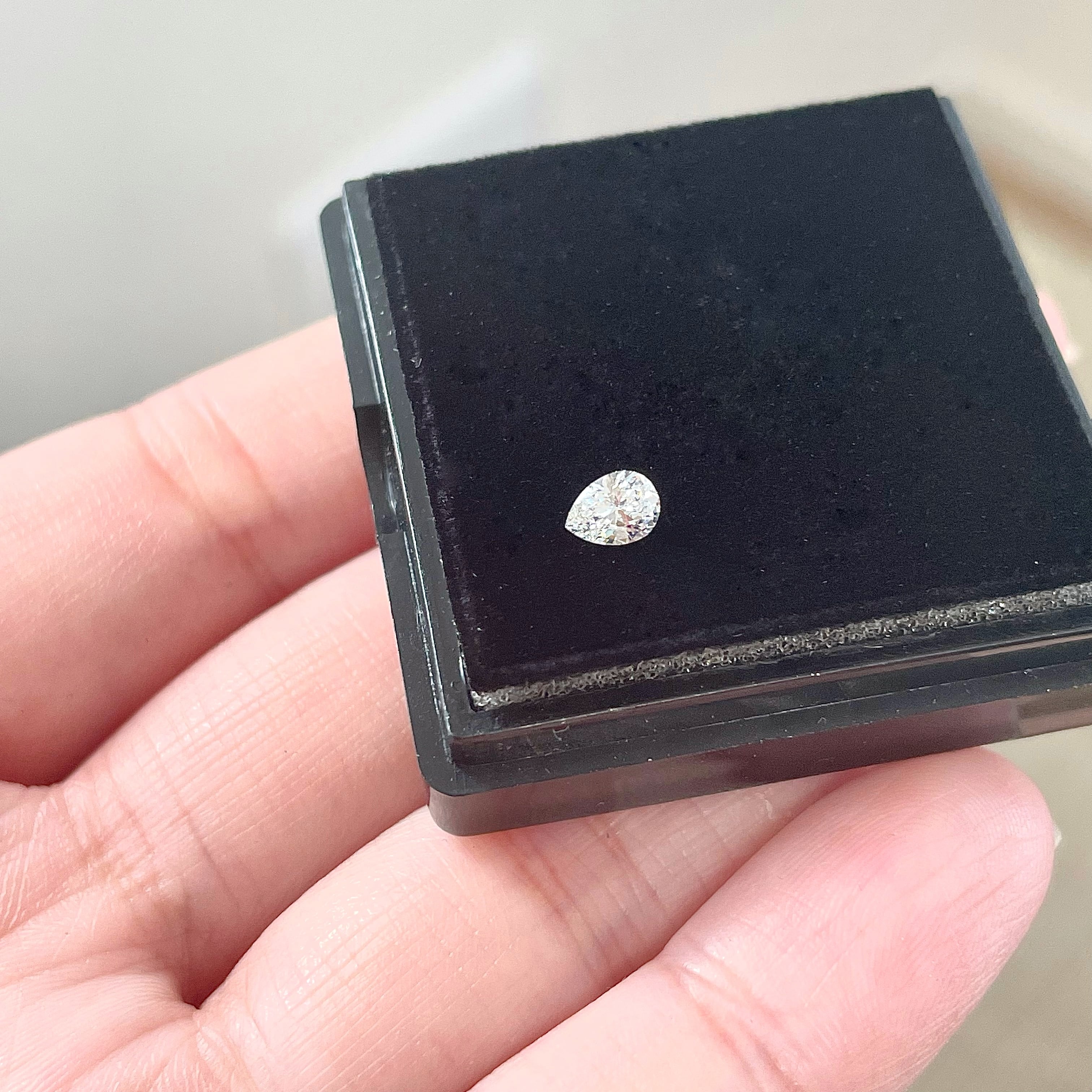 卸売価格】 0.26ct ペアシェイプカット ダイヤ ルース 裸石 天然 ...