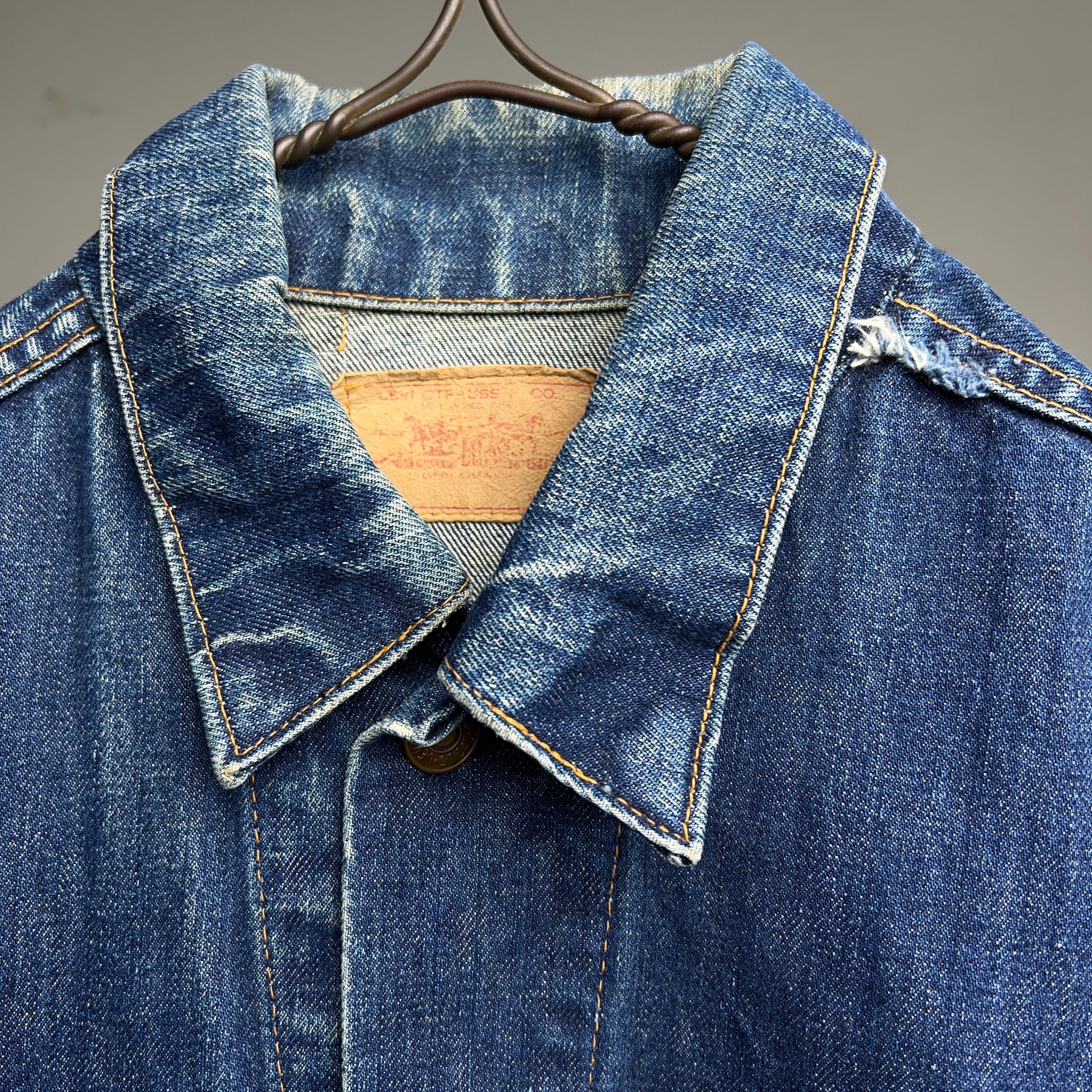60's~70's LEVI'S 70505 BIG E Denim Jacket 60年代 70年代 リーバイス