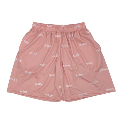 HAZY TP Shorts ( Pastel Red / White )