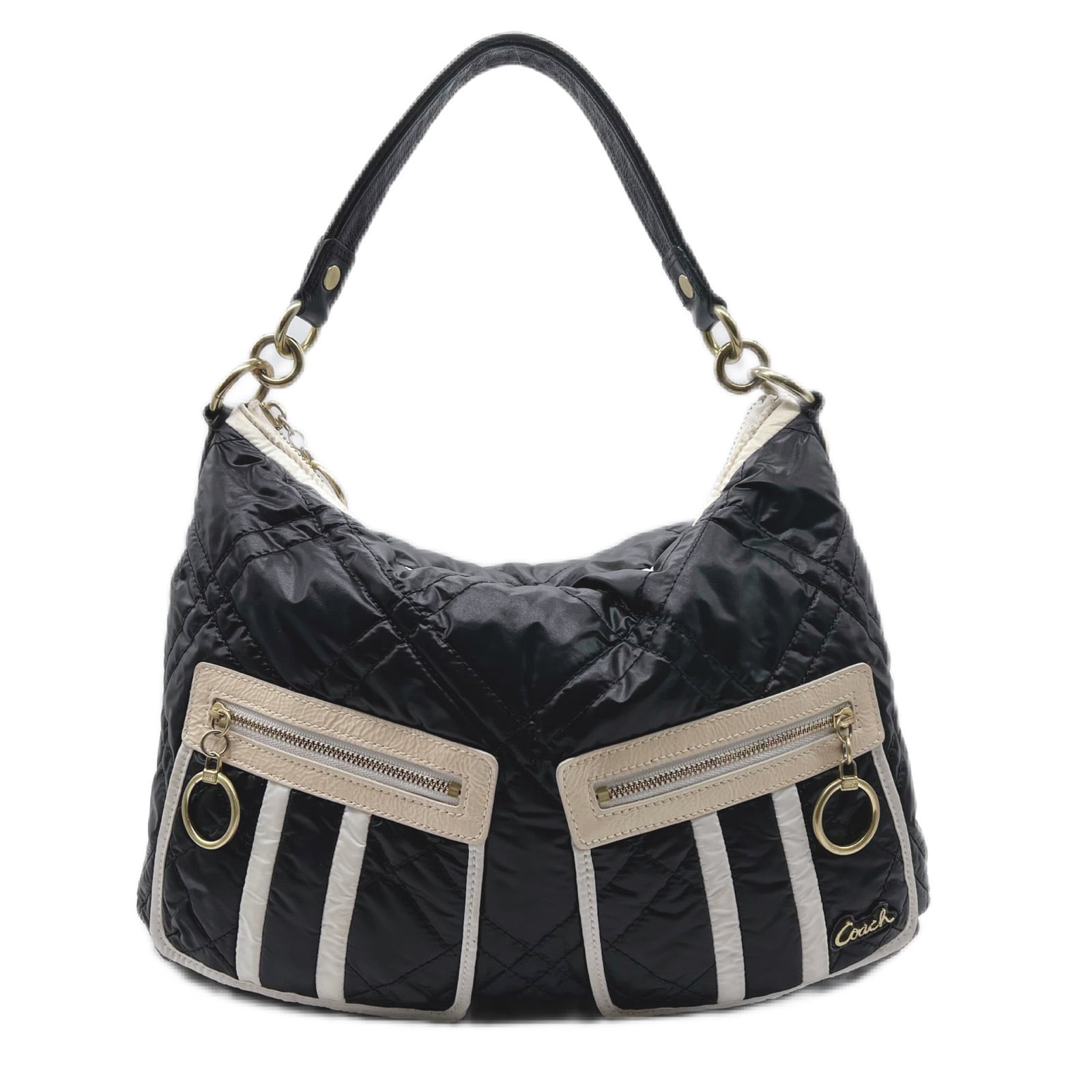 COACH】コーチ ポピー キルティング 2Wayハンドバッグ | Regalia.japan