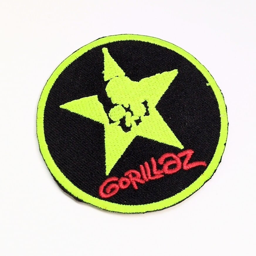 送料無料！ ☆刺繍アイロンワッペン☆【 Gorillaz ( ゴリラズ