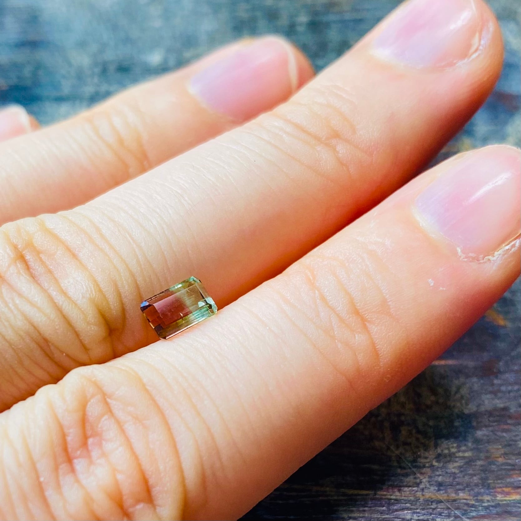 パッキリバイカラートルマリン